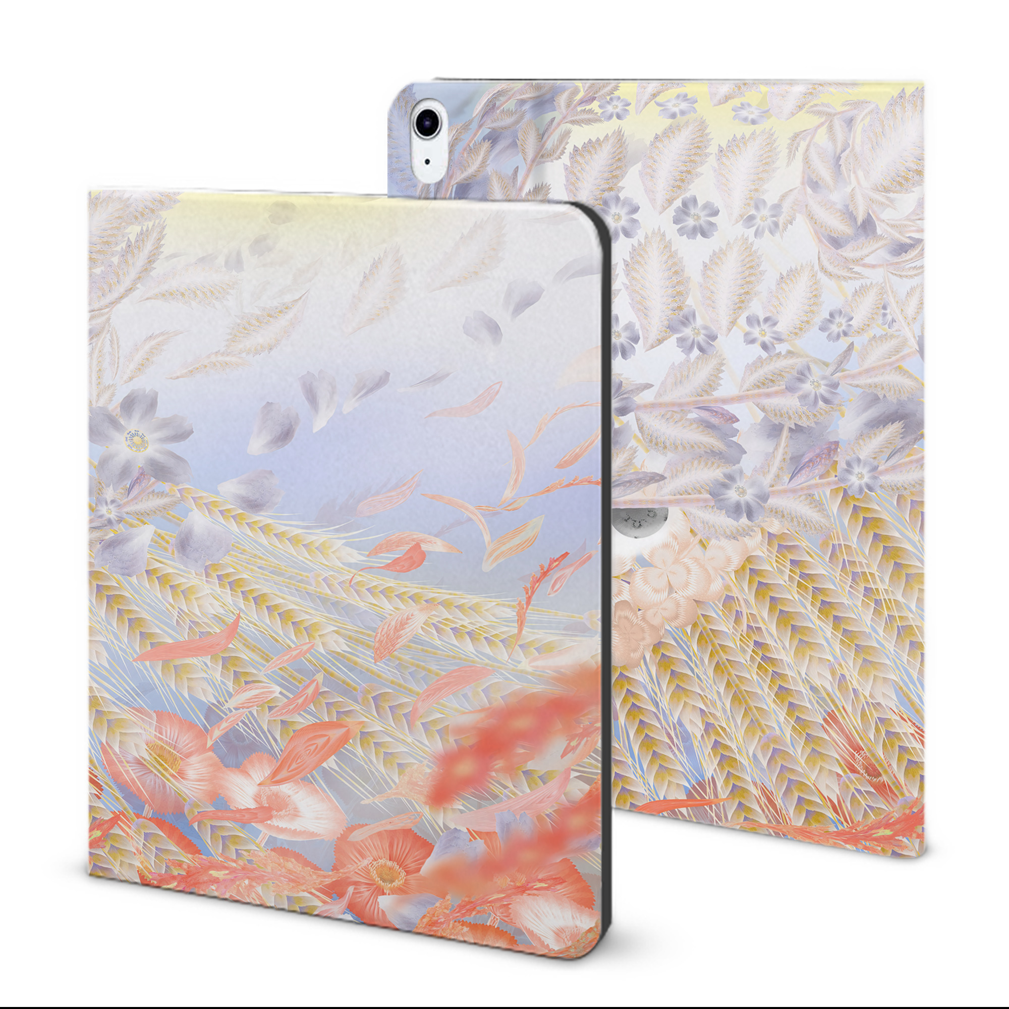 （画像用） 葬送のフリーレン Frieren IPad ケース ブック型 PUレザー TPU 耐衝撃 軽量 薄型 ペン収納なし 全面保護 IPad 各モデル対応